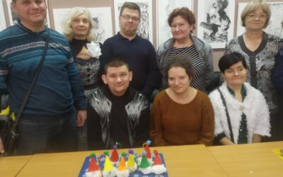 В библиотеке Чуковского прошёл мастер-класс по изготовлению новогоднего гномика